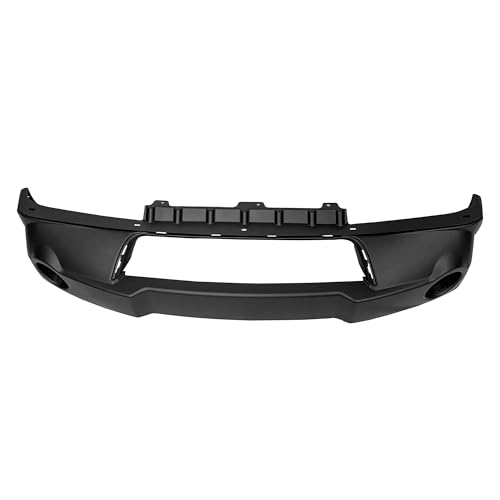 Image of Compatible with Jeep Grand Cherokee 2005-2007 Front Bumper Cover | Primed, With Fog Light Holes, Without Parking Sensor Holes, Ready to Paint, OEM 5159124AA, CH1000450