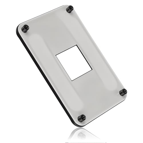 AM4 Backplate AM4 Bracket CPU Heatsink Bracket Fan Cooling Mounting Sheet Plate for Am4-Black