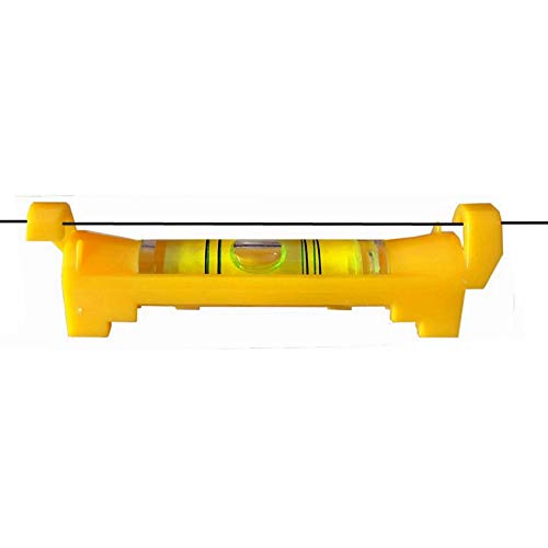 Image of 7 pcs Hanging Bubble Line Level for Building Trades, Engineering, Surveying, Metalworking and other Equipment Measure (Yellow - 7 Pack)