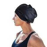 Extra Large Swim Cap for Braids and Dreadlocks Extensions Weaves Long Hair, Silicone Swimming Cap...