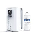 Waterdrop WD-K19-S Countertop Reverse Osmosis System with WD-K19RF Filter, 4-Stage Reverse Osmosis Water Filter Countertop, 3:1 Pure to Drain, Reduce PFAS, Bundle