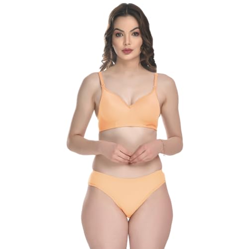 Image of SGC Sweden Women Mix Cotton Thongs Lingerie Set