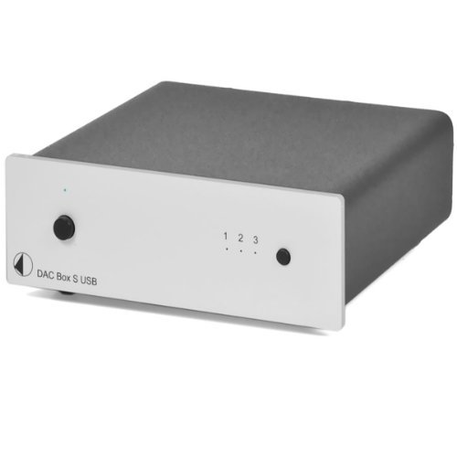 Compatto Pro-Ject DAC Box S USB Convertitore D/A, Argento