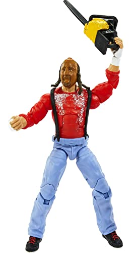 Mattel WWE Chainsaw Charlie Elite Collection Action Figure with Accessories, Articulation & Life-Like Detail, 6-Inch