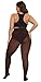 CozyWow Plus Size Tights for Women 80D Soft Solid Color Semi Opaque Pantyhose High Waist 1X 2X 3X 4X 2Brown 4XL