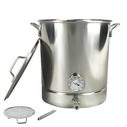 40L Stainless Steel Stock Pot with Spigot