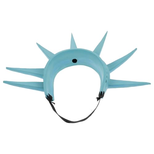 Serre-tête Statue de la Liberté couronne à pointes pour fête costumée américaine et Halloween