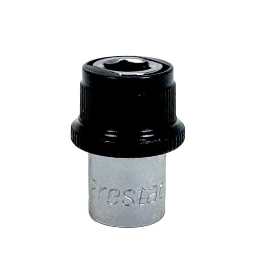 Prestacycle Bicycle Bits QR Torque Wrench Adapter - 1/4" Drive Bit Holder for Socket-Type Torque Wrenches, Bicycles, Quick Release, Compatible with All 1/4" Hex Bits