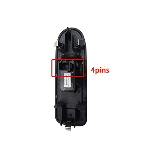 Interrupteur de commande lève-vitre robuste et durable pour Citroën C5 - 6