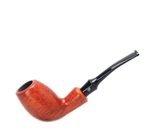 Zwq&zj Handmade filter wood tobacco pipe, detachable smooth smoking