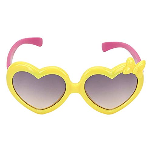 Image of Cartoon cat eye designer Stylish Sunglasses, Cute Anti-Uv Glasses /Googles for kids /Girls /Boy /baby with Free Case (Age 3-10)