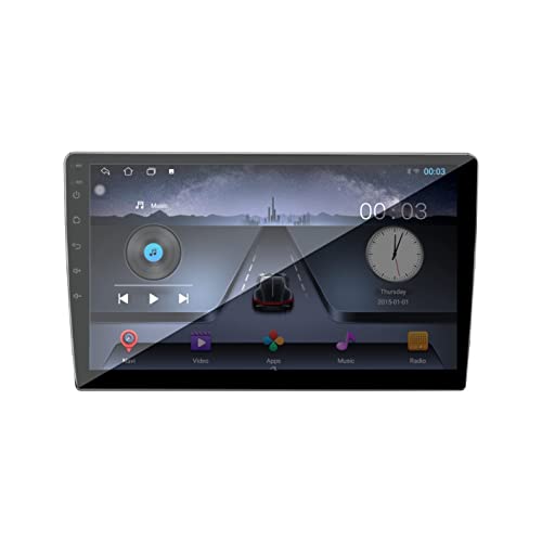 Image of Auto Snap 9 Touch Screen Double Din Player Android 12 Gorilla Glass IPS Display Car Stereo with Navigation /Mirror Link Compatible (10 inch TS9 (2 /32))