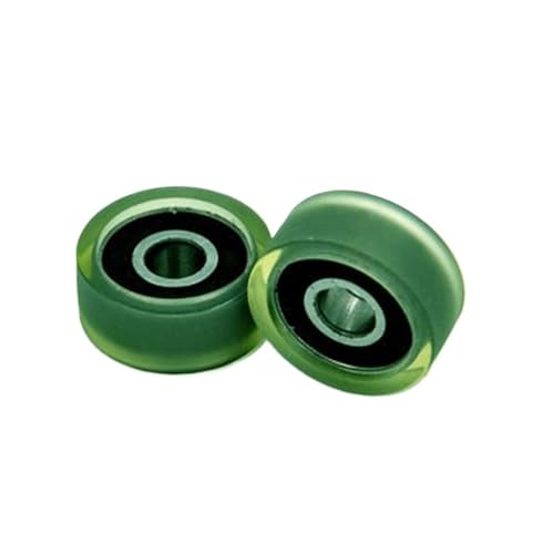 Poulie en nylon 606RS transparente 6x21x8mm pour réparer les placards de la maison x10