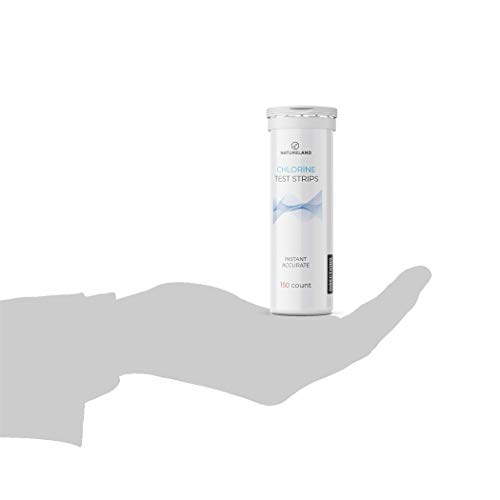 [150 Strips] Restaurant Chlorine Test Paper, 10-250 ppm (Value Pack) Instant Result in 1 Second (150)