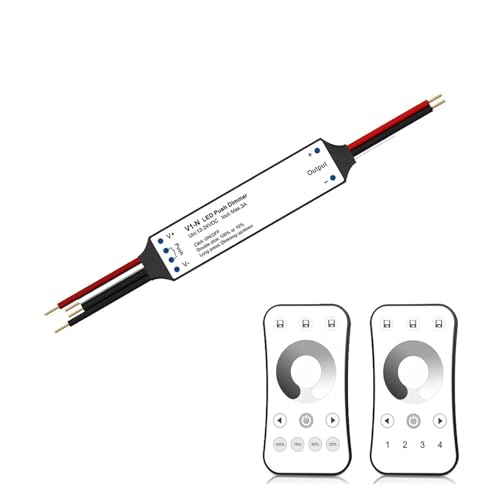 Variateur LED 12V 24V sans fil pour contrôler plusieurs zones lumineuses sans travaux