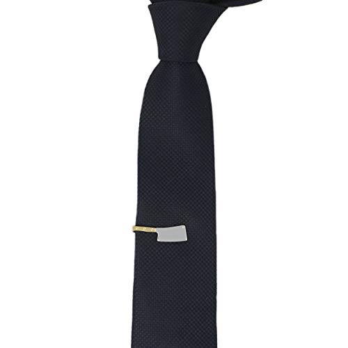 Knife Tie Clip Rhodium And Gold Plated Kitchen Knife Tie Clip In Box4