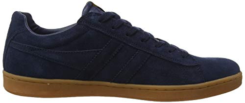 Image of Gola Equipe Suede - Sneakers for Men - Contrasting Wingflash - Heel Return - Durable Cupsole - Low Silhouette