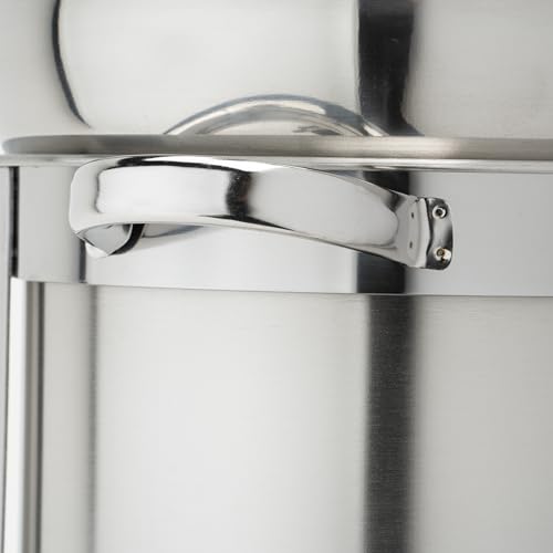 Winco 207 Stainless Steel Soup Warmer, 7-Quart, Medium