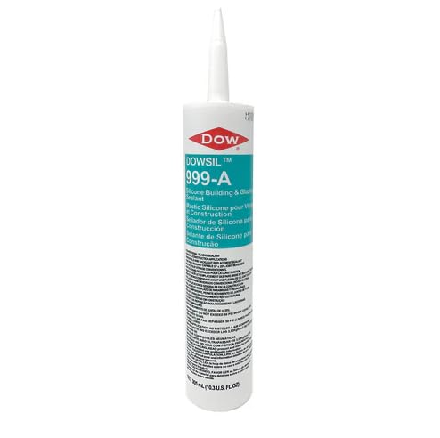 999A Sealant 10.1 Oz. Cartridge - Clear Case (12 Pack)