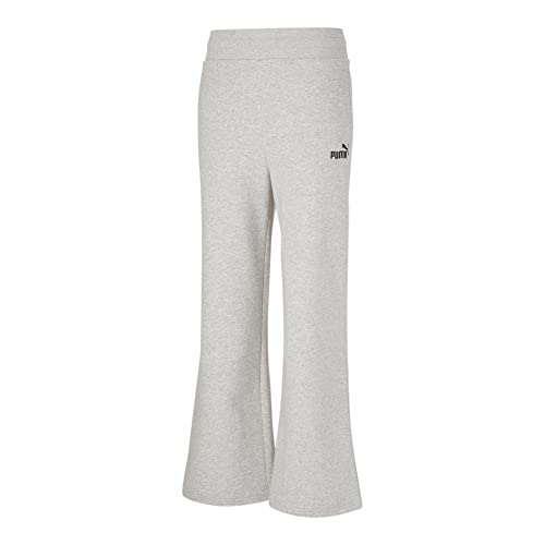 PUMA Damen Essentials+ Weite Fleece-Hose mit Stickerei Trainingshose,...