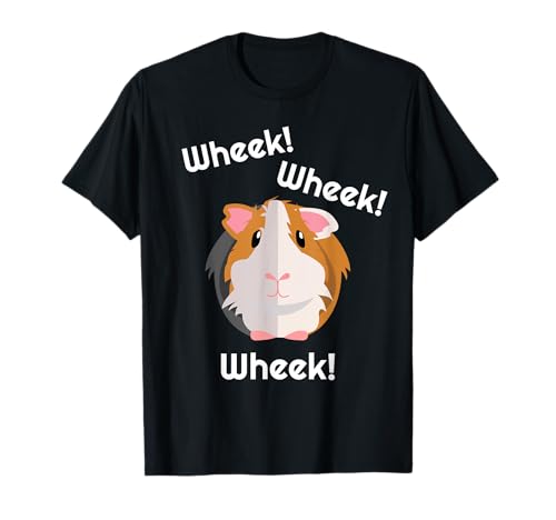 Cute & Funny Wheek - Guinea Pig Owner / Cavy Lover TShirt T-Shirt
