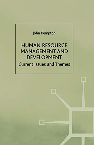 Human Resource Management and Development: Current Issues and Themes view 2