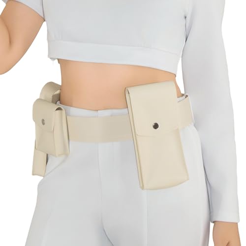 Dxvsaxi Padme Queen Costume Belt Adjustable Belt with Pockets Holster Womens Halloween Padme Accessories