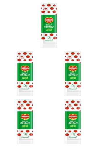 デルモンテ トマトケチャップJAS特級 10G×5パック 常温(まとめ買い) (Vandroロゴ付包装・INDEXBOX)