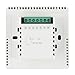 Digital Thermostat for Air Conditioner, Programmable Room Control with LCD Display, Intelligent Controller, Wall Mounted AC Climate Control, Energy Efficient, 86x86mm, White