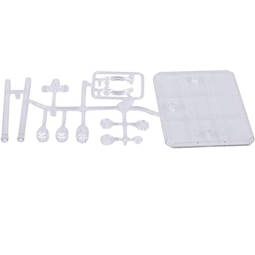 Efaily 5Pcs Assembly Action Figure Display Holder Base For Gundam,Doll Model Support Stand Compatible With Hg Rg Sd Shf Gundam 1/144 Toy(White) #TOP1