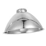 STOBOK Industrieller Lampenschirm Aus Edelstahl Pendelleuchtenabdeckung Deckenlampenhalterung Ersatz-pendelleuchtenschirme Lichtzubehör Für Wohnraumdesign