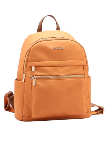 Chenson, Mochila Bolsa Feminina Chenson de Costas Microfibra Original Cor:Amarelo