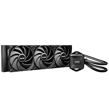 Be Quiet BW029US 360 mm Pure Loop 3 Black CPU Liquid Cooler for Heavily Overclocked Systems & 3X Pure Wings 3 PWM High-Speed Fan