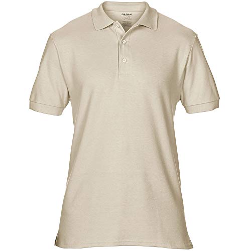 Gildan Polo deportivo de algodón premium para hombre doble pique (3XL) (Zafiro) miniatura 4