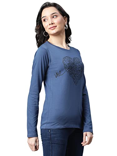 Image of OM SAI LATEST CREATION Women's Plain Lycra with Plain Design on HaOSLC-Sleeve Regular Fit Office wear,Casual wear Top