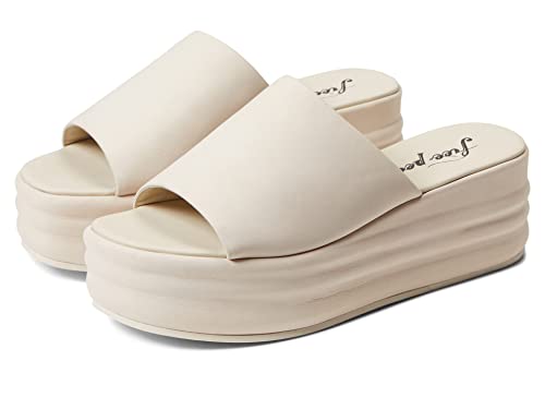 Free People Harbor Platform Vanilla Eu 37.5 (Us Women's 7.5) M #TOP3