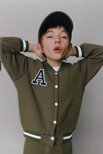 Boys Color Block Button Down Shirt and Jogger Pants Button Up Sweatsuits Sets (Size: 5-12T)2