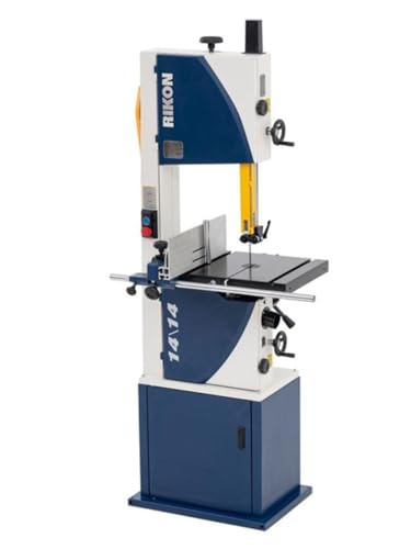 Rikon 14″ Deluxe Bandsaw Model 10‑1414 – 1‑3/4 HP Dual‑Voltage (115/230 V) with Full 14″ Resaw Capacity, Dual Dust Ports, Cast‑Iron Table, Quick‑Adjust Fence & Tool‑Less Blade Guides thumbnail 2