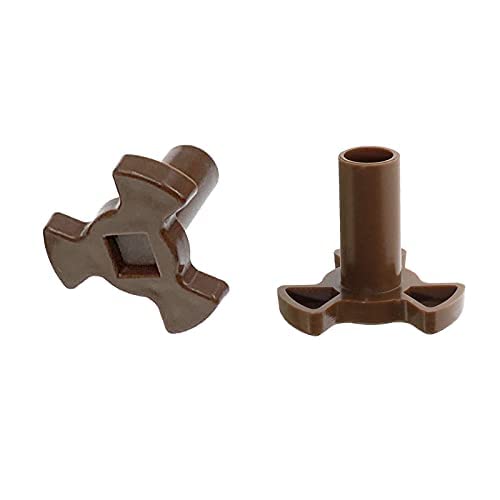 Payflip 2 Pcs Microwave Turntable Coupler, Microwave Oven Roller Guide Support, Fit Roller Height 0.94"/24mm Microwave Oven Rotary Core Coupling-picture-32