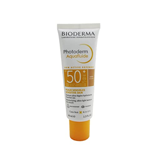 Protection Solaire Ultra légère Hydratante Peaux Sensibles Spf50+ Photoderm Aquafluide Bioderma Le Tube De 40ml - vue 2