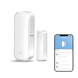 Capteur de Porte et fenêtre Zigbee, Nécessite Un hub Zigbee, Compatible avec Alexa/Google ...
