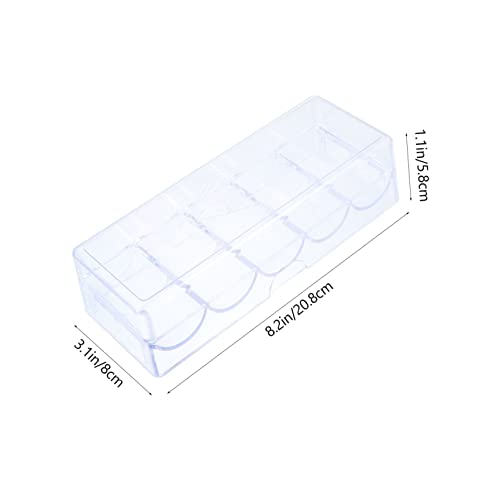 Caja transparente para fichas Mahjong KESYOO miniatura 2