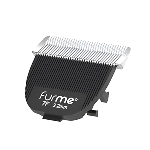 Image of FURME️ AirClipper Size 7F Replacement Blades - 3.2mm Grooming Clipper Blades, Fur & Hair Shaver for Cats, Dogs and All Pets, Pack of 1