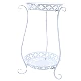 Support de pot de fleurs en forgé - la finition précise garantira sa praticabilité dans travail de haute performance, support de pot de fleurs en forgé