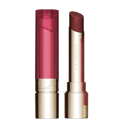 Clarins Lip Oil Balm | Nourishes, Hydrates, and Visibly Plumps | Natural Look | Sheer Finish and Shine | 99% Skincare Formula and 96% Natural Ingredients | Contains Hydrating Peptide | 0.1 Ounce
