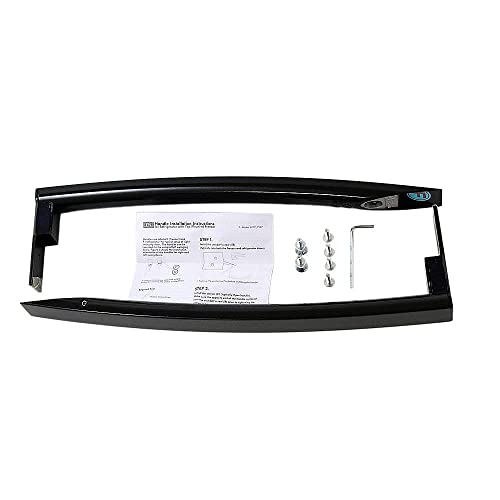 Kenmore 60140-0007201-00 Refrigerator Door Handle Set (Black) (Replaces 30105-0038201) Genuine Original Equipment Manufacturer (OEM) Part Black
