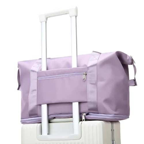 Bolsa Viagem Feminina Retrátil Elegante Grande Capacidade Bolsa de Ombro À Prova D'Água Bolsa de Io