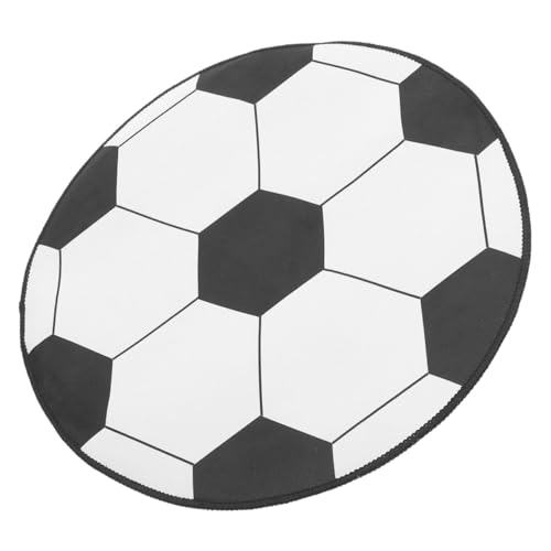 Alfombra redonda de fútbol ELAYARD, el complemento textil más suave y seguro 2