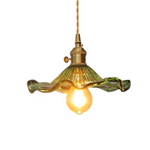 Lustre à tête unique E27 suspension encastrée fleur luminaire chambre et balcon