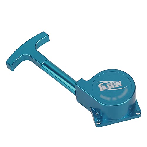 BQLZR R020 Blue Upgrade Parts Aluminum Alloy RC Car Pull Starter for Vertex 18 Nitro Engine